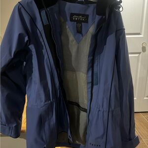 Eddie BauerEBTEK Jacket Womens M gortex Full Zip Waterproof  Vintage ski jacket